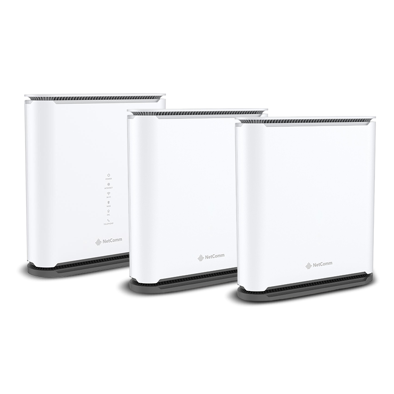 Image of NetComm NF71 Wi-Fi 7 + 2 Satellites Wi-Fi router