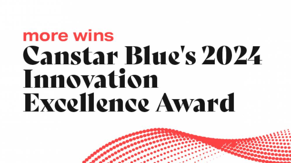 Banner for blog More Wins Canstar Blue's 2024 Innovation Excellence Award